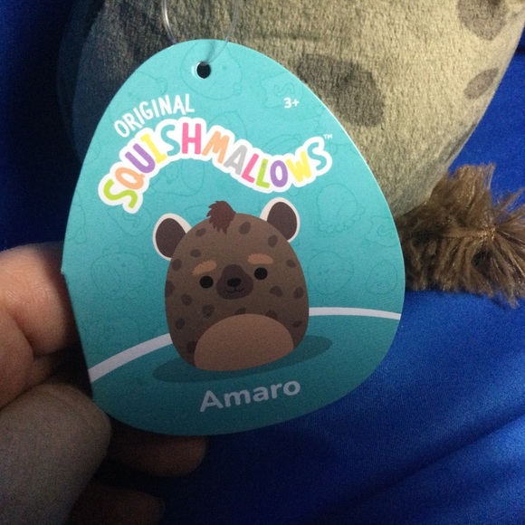 Squishmallows Amaro 5" Hyena Kelly Toys Plush NWT - Picture 4 of 6